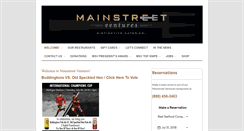 Desktop Screenshot of mainstreetventuresinc.com
